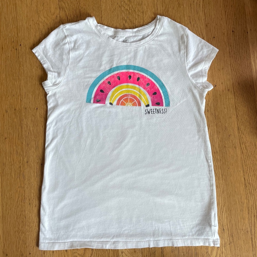xxl kids Gap fruits shirt